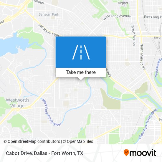 Cabot Drive map