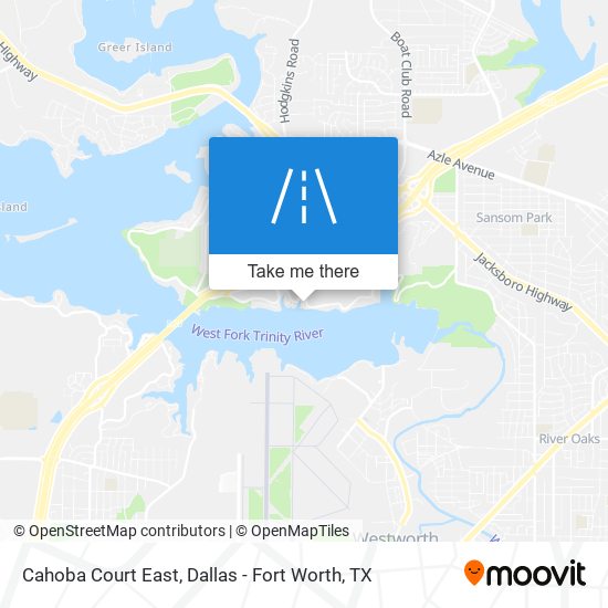 Cahoba Court East map