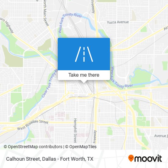 Calhoun Street map