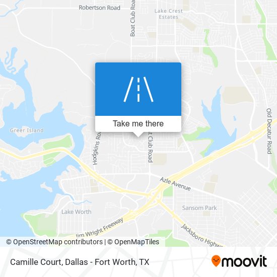 Camille Court map