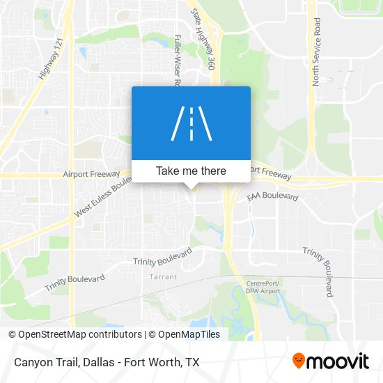 Mapa de Canyon Trail