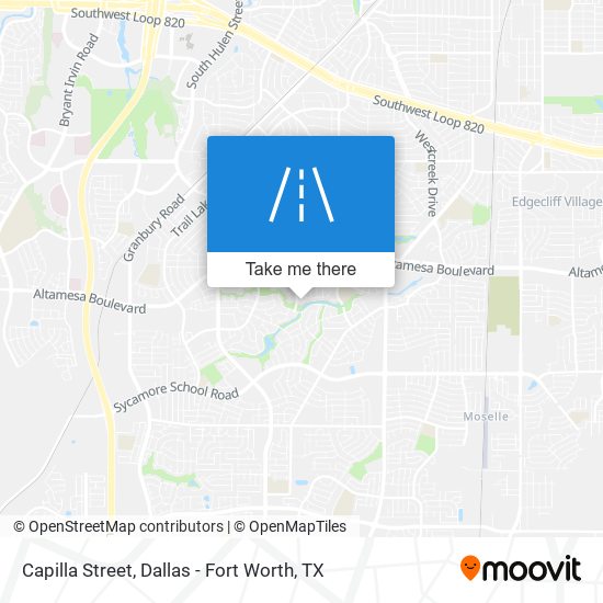 Capilla Street map