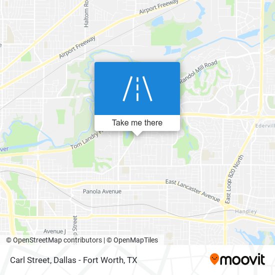 Carl Street map