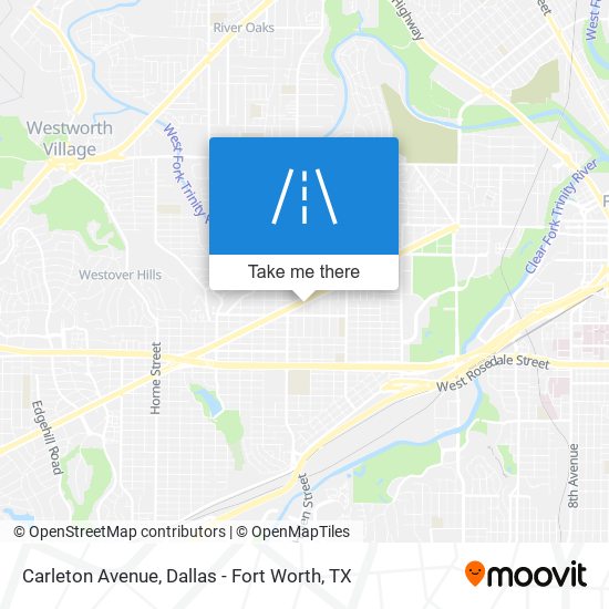 Carleton Avenue map