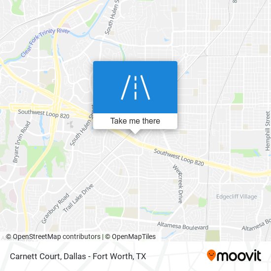 Carnett Court map