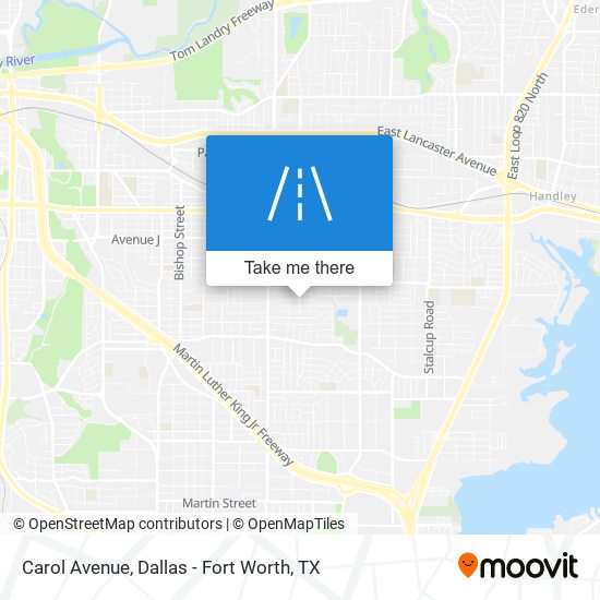 Mapa de Carol Avenue