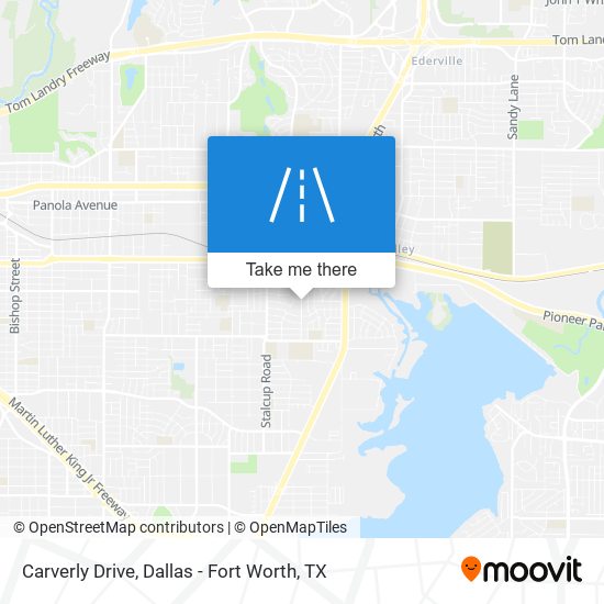 Carverly Drive map