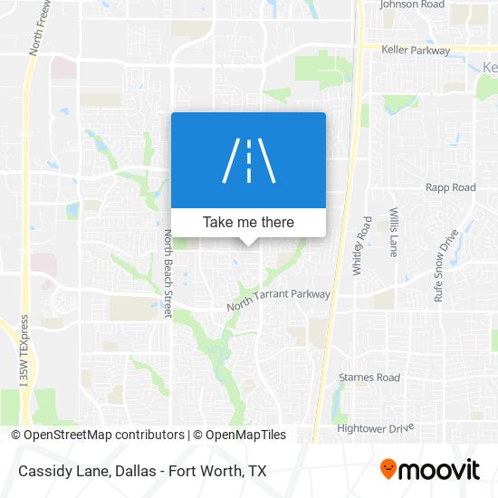 Mapa de Cassidy Lane