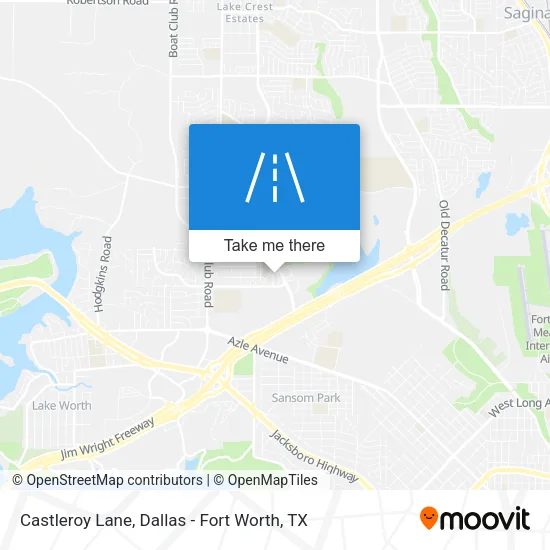 Mapa de Castleroy Lane