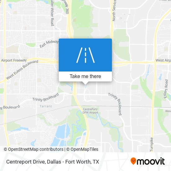 Centreport Drive map
