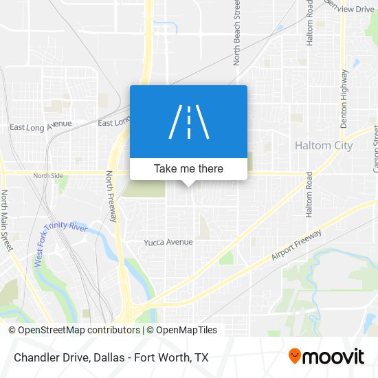 Chandler Drive map
