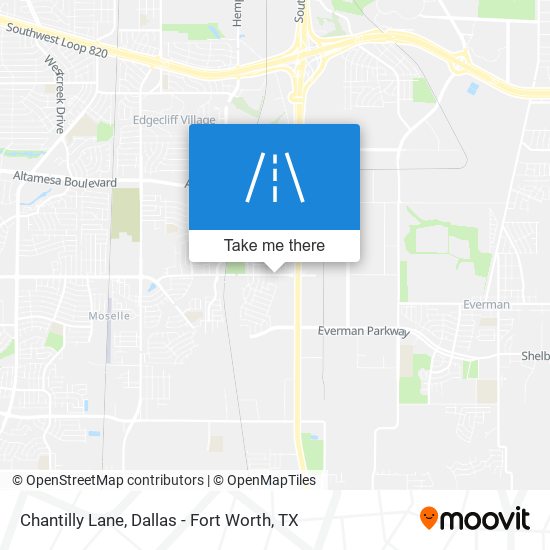 Mapa de Chantilly Lane