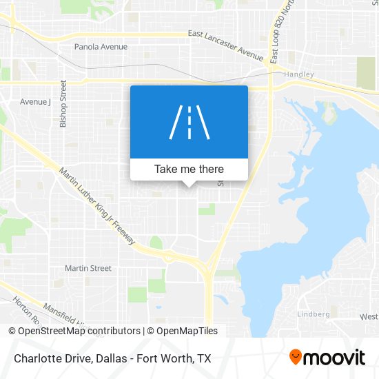 Mapa de Charlotte Drive