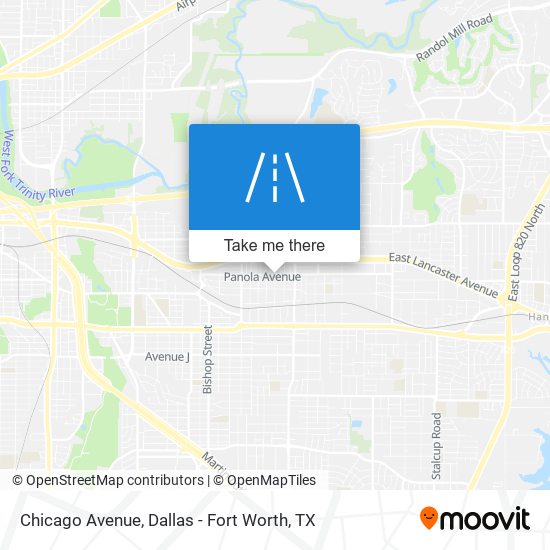 Chicago Avenue map