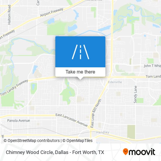 Mapa de Chimney Wood Circle