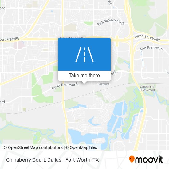 Chinaberry Court map