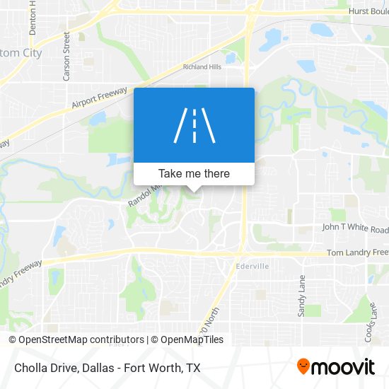 Mapa de Cholla Drive