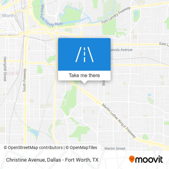 Mapa de Christine Avenue