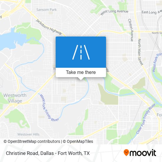 Mapa de Christine Road