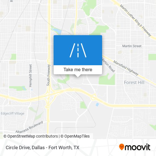 Circle Drive map