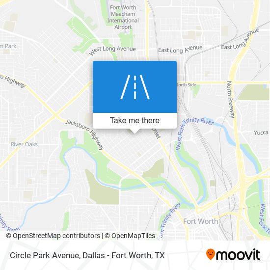 Circle Park Avenue map