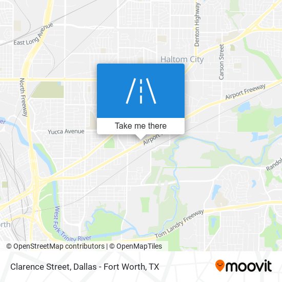 Clarence Street map