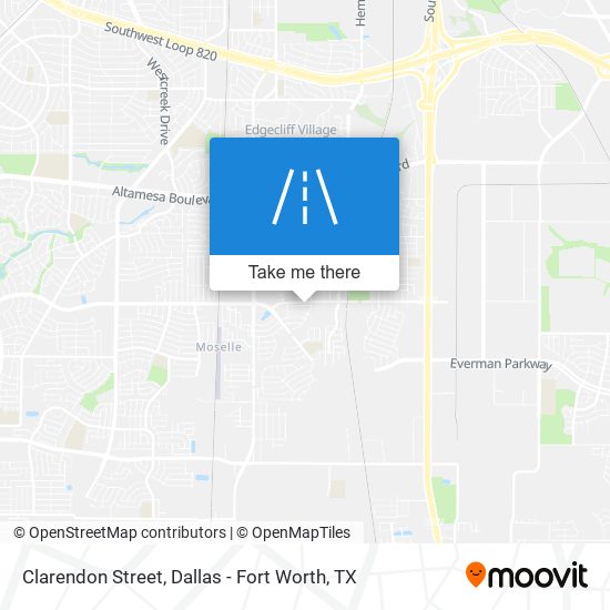 Mapa de Clarendon Street