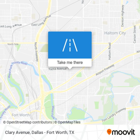 Mapa de Clary Avenue