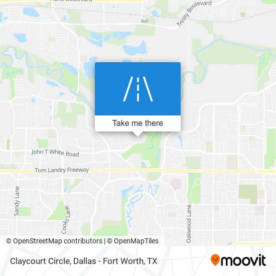 Mapa de Claycourt Circle