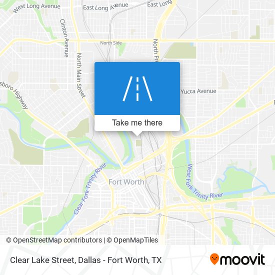Clear Lake Street map