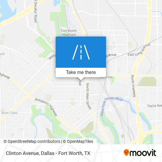 Clinton Avenue map