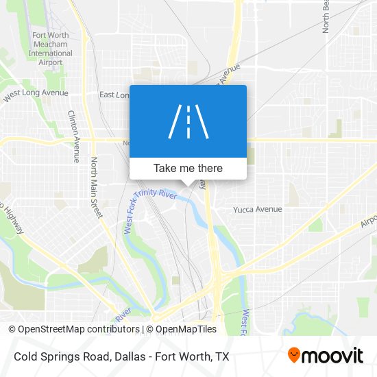 Cold Springs Road map