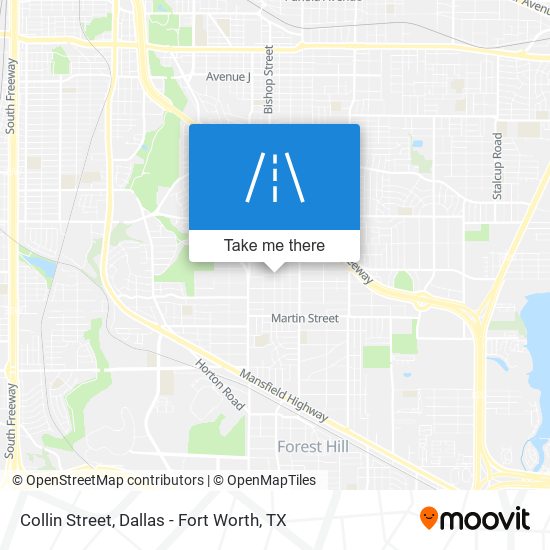 Collin Street map