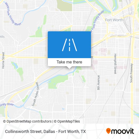 Collinsworth Street map