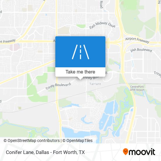 Mapa de Conifer Lane