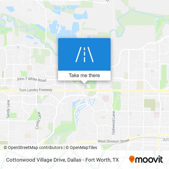 Mapa de Cottonwood Village Drive