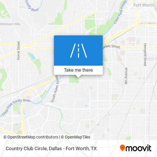 Mapa de Country Club Circle