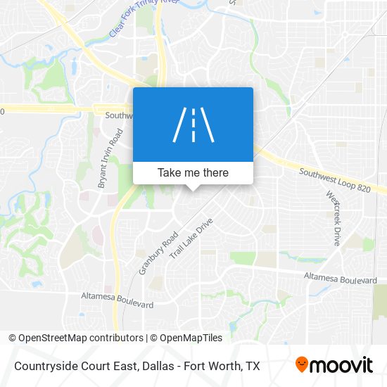 Countryside Court East map