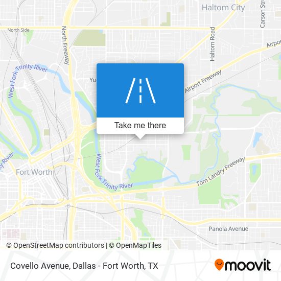 Covello Avenue map