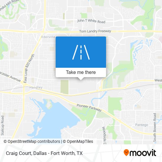 Craig Court map