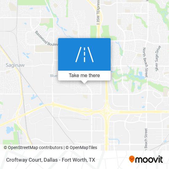 Croftway Court map