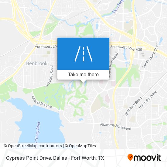 Mapa de Cypress Point Drive
