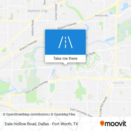 Dale Hollow Road map