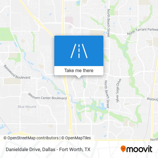 Danieldale Drive map