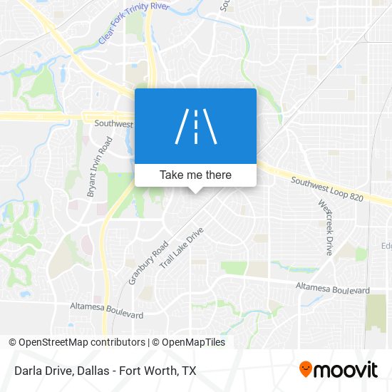 Darla Drive map