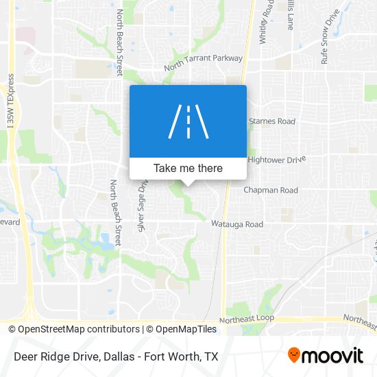 Deer Ridge Drive map