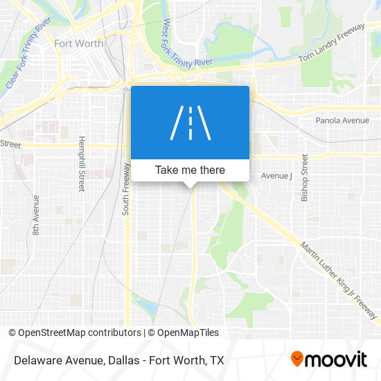 Delaware Avenue map