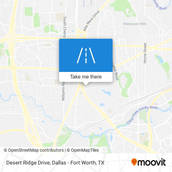 Desert Ridge Drive map