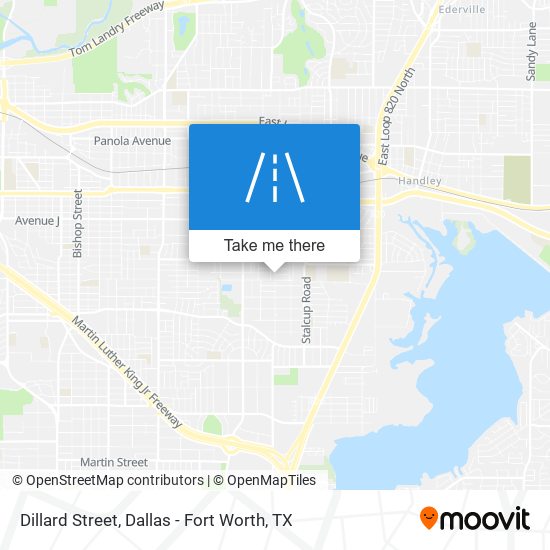 Dillard Street map