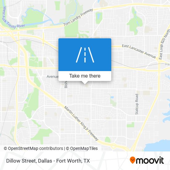 Mapa de Dillow Street